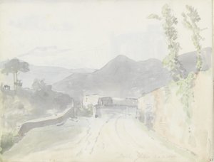 Presso Casamicciola, Ischia da Johan Christian Dahl