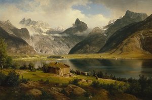 Romsdalshorn da Johan Fredrik Eckersberg