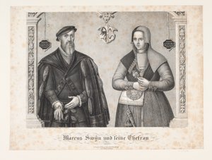 Marcus Swin e Moglie da Johan Friedrich Fritz