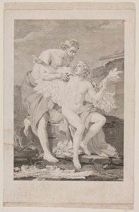 Dedalo e Icaro da Johan Georg Preisler