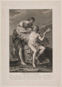 Dedalo e Icaro da Johan Georg Preisler