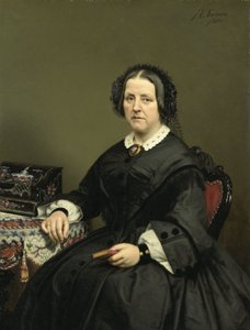 Wilhelmina Margaretha van den Bosch (1807-74). Moglie di Gerard Johan Verloren van Themaat da Johan Heinrich Neuman