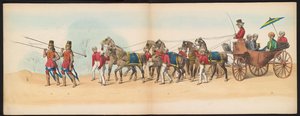 Mascherata degli studenti di Delft, 1857 (tav. 4) da Johan Hendrik Hoffmeister
