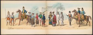 Mascherata degli studenti di Delft, 1857 (tavola 8) da Johan Hendrik Hoffmeister