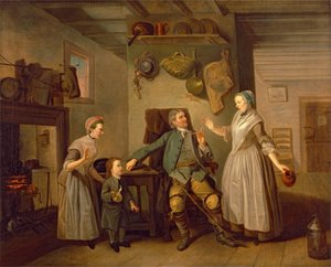 David Garrick e Mary Bradshaw in 