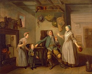 David Garrick e Mary Bradshaw in "The Farmer