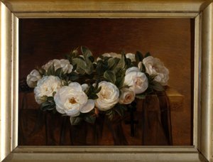 J.L. Jensen, Corona di rose bianche da Johan Laurentz Jensen