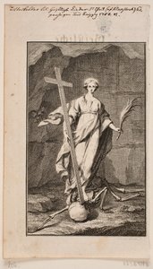 "La religione". Frontespizio per Geistliche Lieder