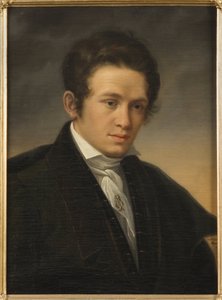 Ritratto del poeta Karl August Nicander da Johan Olaf Sodermark
