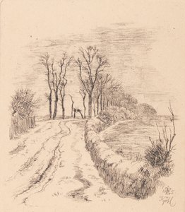 Viale a Vallø da Johan Thomas Lundbye