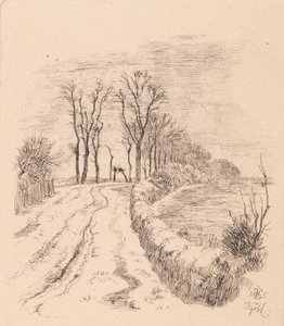 Viale a Vallø da Johan Thomas Lundbye