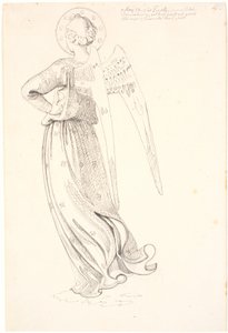 Angelo visto da dietro - dopo Fra Angelico da Johan Thomas Lundbye