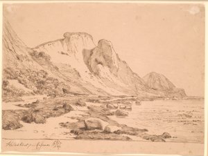 Scogliera di Hellede da Johan Thomas Lundbye