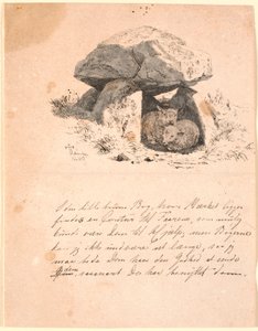 Gli agnelli. Illustrazione per "Fabler for Børn" di Kaalund. Vedi commento dal catalogo delle stampe. da Johan Thomas Lundbye