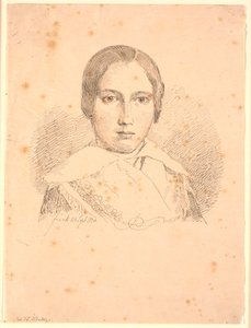 Ritratto di una giovane ragazza da Johan Thomas Lundbye