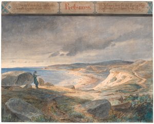 Refsnæs, paesaggio costiero da Johan Thomas Lundbye