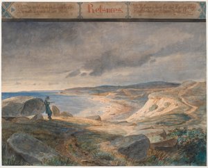 Refsnæs, paesaggio costiero da Johan Thomas Lundbye