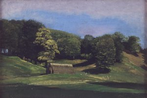 La valle dei lupi a Dyrehaven da Johan Thomas Lundbye