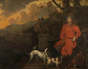 Ritratto di Philippus Baldaeus e Gerrit Mossopotam da Johan de la Rocquette