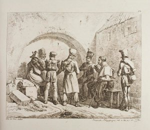 Prigionieri di guerra francesi da Johann Adam Klein