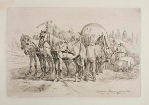 Carrozza a cavalli ungherese da Johann Adam Klein
