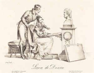 Lezione di disegno da Johann Anton André