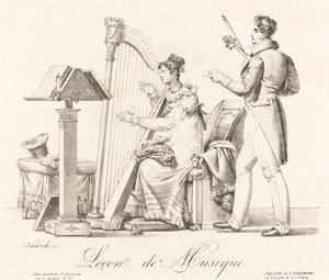Lezione di musica da Johann Anton André