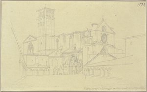 Da: Raccolta di contorni e ricalchi, volume 1, foglio 11 da Johann Anton Ramboux