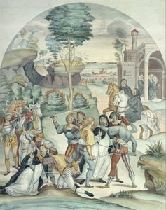 Santa Caterina da Siena salva due domenicani dalle mani dei rapinatori