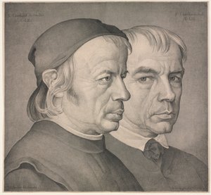 I Fratelli Eberhard, 1822 da Johann Anton Ramboux