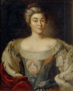 Ritratto della principessa Alexandra Kurakina, nata Panina 1711-1786 da Johann Balthasar Frankart