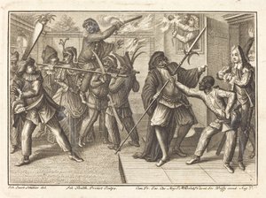 Il Capitano Riconquista la Sua Libertà da Johann Balthasar Probst after Johann Jacob Schübler