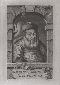 Ritratto di David Oppenheim, rabbino capo di Praga