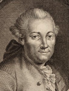 Ritratto del compositore Florian Leopold Gassmann 1729-1774, 1780 da Johann Balzer