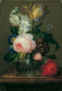 Piccola natura morta di fiori da Johann Baptist Drechsler