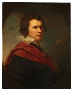 Ritratto del poeta russo Apollon Maikov