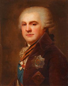 Ritratto del Conte Alexander Nikolayevich Samoylov 1744-1814, dopo il 1796 da Johann Baptist von Lampi the Elder