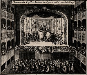 Markgrafentheater a Erlangen, 1721
