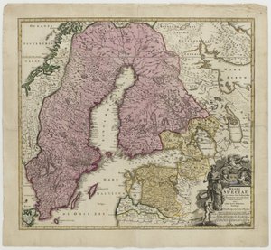 Regni di Svezia, ca 1730