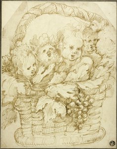 Cestino di Cupidi da Johann Boeckhorst