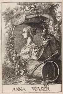 Anna Waser di Füssli, 1757