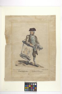 Venditore di stampe da Johann Christian (after) Brand