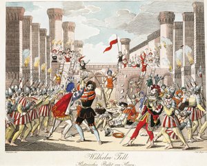 Balletto storico di Enrico, scena da 