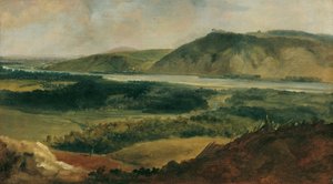 Paesaggio del Danubio visto dal Bisamberg