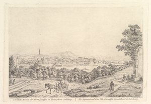 Sentieri nel Ducato di Salisburgo, inizio XIX secolo da Johann Christian Erhard