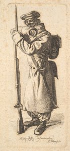 Il fante russo, 1815 da Johann Christian Erhard