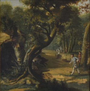 Caccia al cinghiale da Johann Christian Klengel