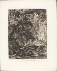 A Cività Castellana da Johann Christian Reinhart