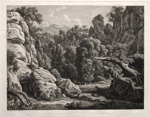 Paesaggio eroico: Tentazione di Cristo