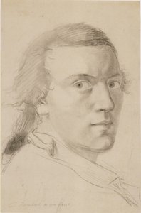 J C Reinhart Autoritratto 1786 da Johann Christian Reinhart